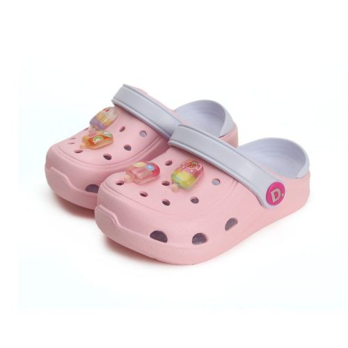 D.D.Step  rózsaszín kislány gumipapucs